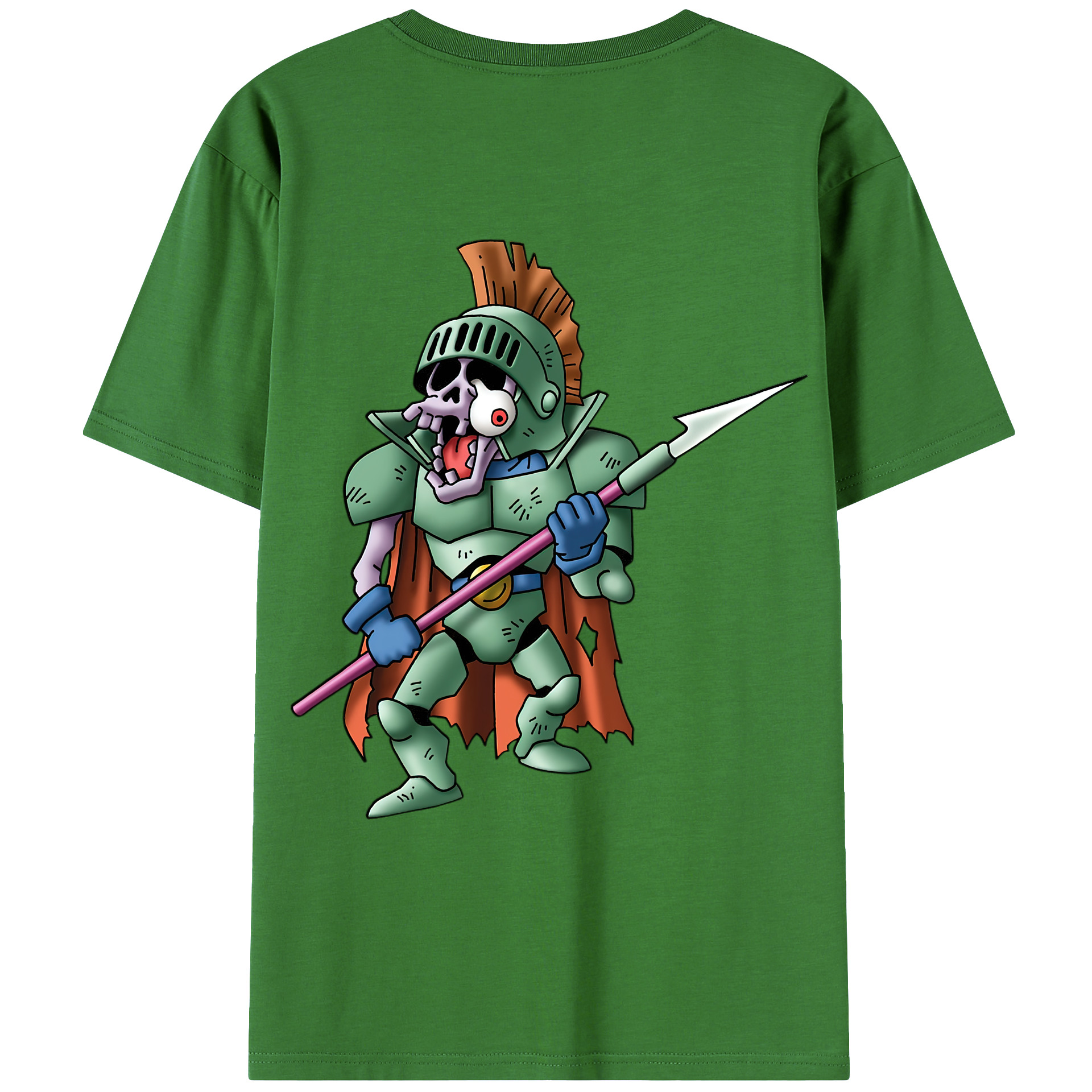 （画像用） ドラゴンクエスト Doragon Kuesuto Dragon Quest レディース半袖Tシャツ(バックプリント)